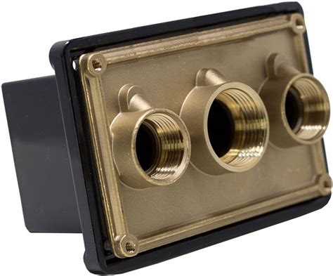 brass junction box cover|junction box cover with knockout.